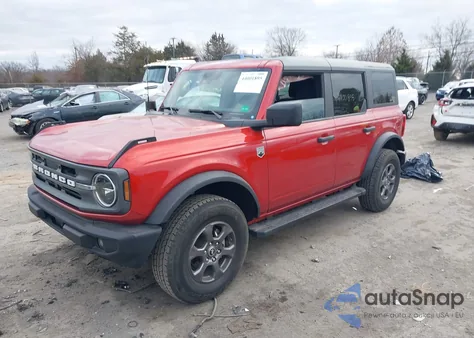 2024 Ford Bronco Big Bend z USA, uszkodzony, nr VIN 1FMDE7BH1RLA13135